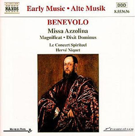 Orazio Benevoli (1605-1672): Missa Azzolina, CD