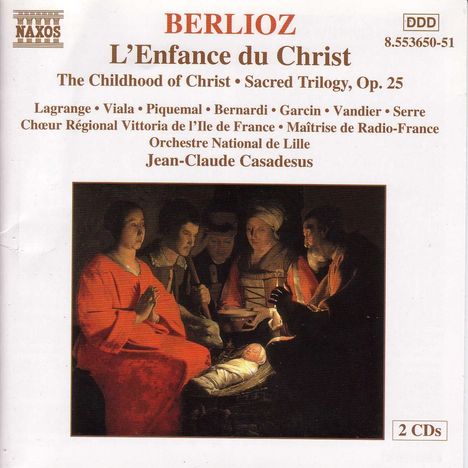 Hector Berlioz (1803-1869): L'Enfance du Christ, 2 CDs