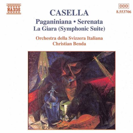 Alfredo Casella (1883-1947): Divertimento op.65 "Paganiniana", CD