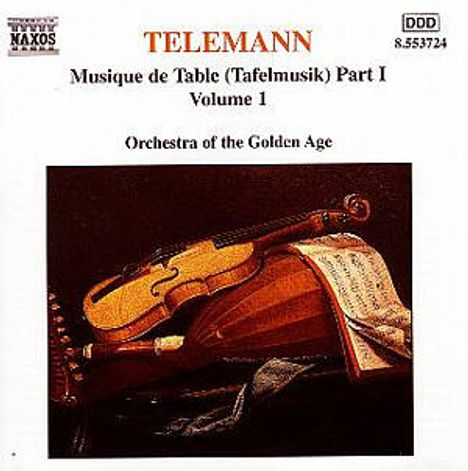 Georg Philipp Telemann (1681-1767): Tafelmusik Vol.1 (Teil 1), CD