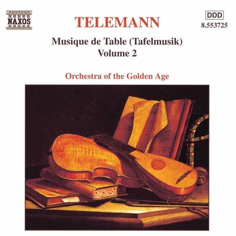 Georg Philipp Telemann (1681-1767): Tafelmusik Vol.2 (Teile 1 &amp; 2), CD