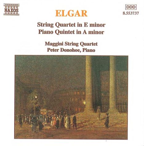 Edward Elgar (1857-1934): Streichquartett op.83, CD