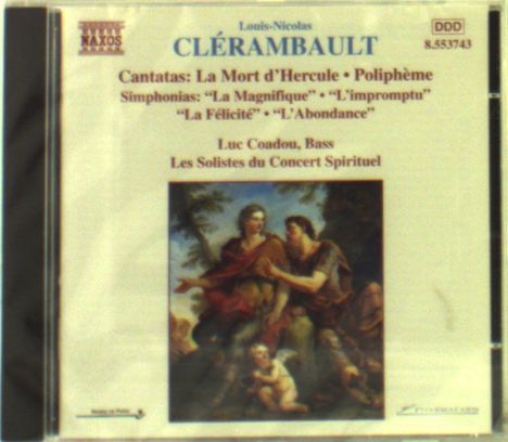 Louis-Nicolas Clerambault (1676-1749): Kantaten, CD