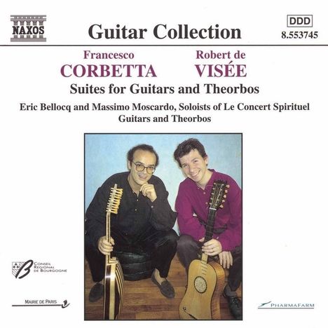 Francesco Corbetta (1615-1681): Werke für 2 Gitarren, CD