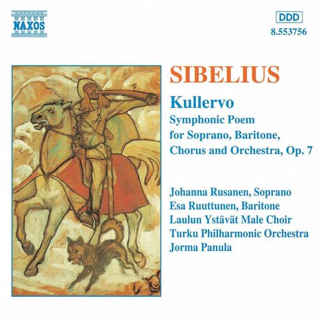 Jean Sibelius (1865-1957): Kullervo-Symphonie op.7, CD