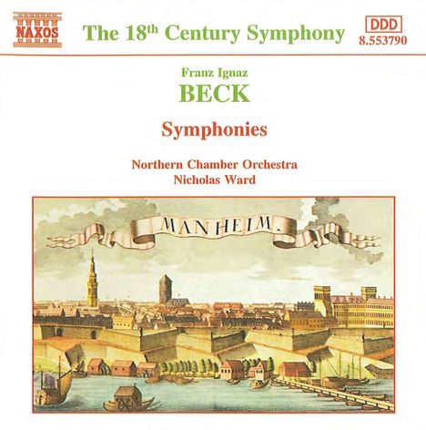 Franz Ignaz Beck (1734-1809): Symphonien op.10,2 &amp; op.13,1, CD