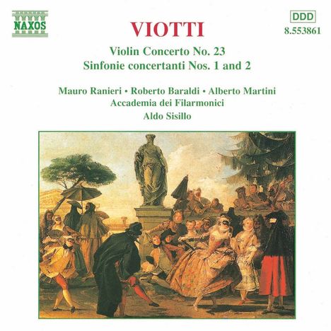 Giovanni Battista Viotti (1755-1824): Sinfoniae concertante Nr.1 &amp; 2, CD