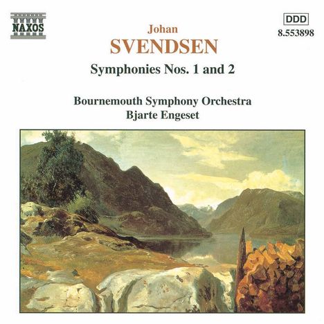 Johan Svendsen (1840-1911): Symphonien Nr.1 &amp; 2, CD