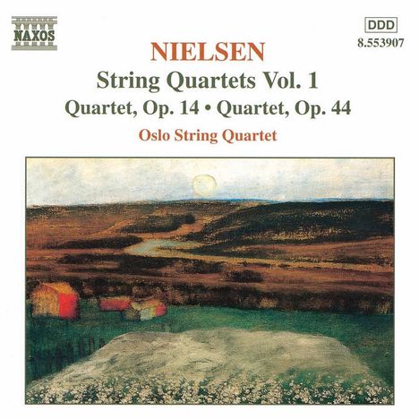 Carl Nielsen (1865-1931): Sämtliche Streichquartette Vol.1, CD