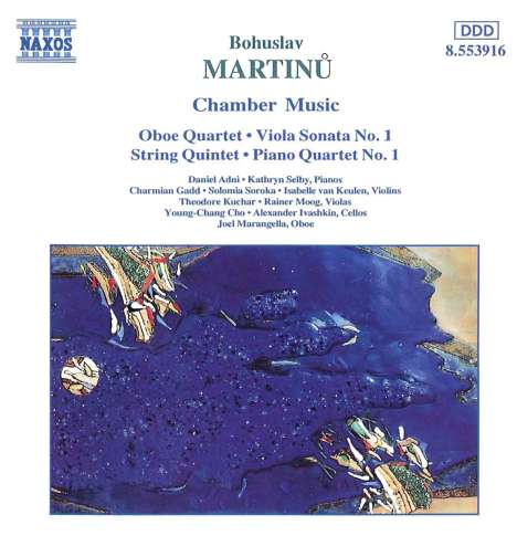 Bohuslav Martinu (1890-1959): Streichquintett, CD