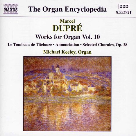 Marcel Dupre (1886-1971): Orgelwerke Vol.10, CD