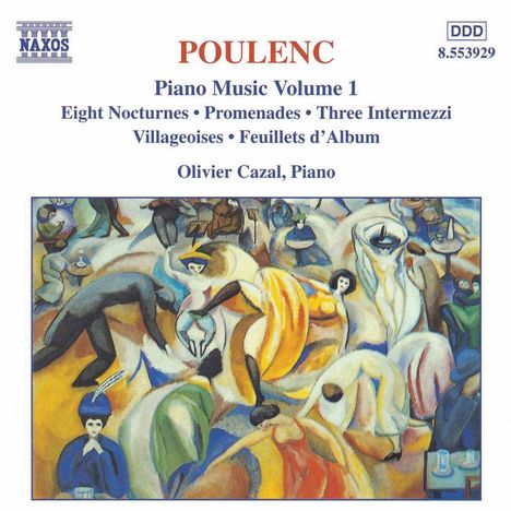 Francis Poulenc (1899-1963): Klavierwerke Vol.1, CD