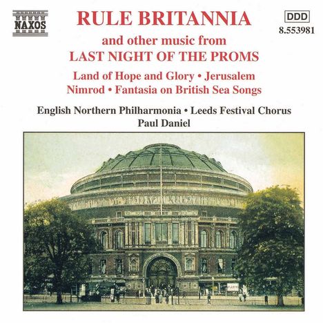 "Rule Britannia" - Best of the Proms, CD