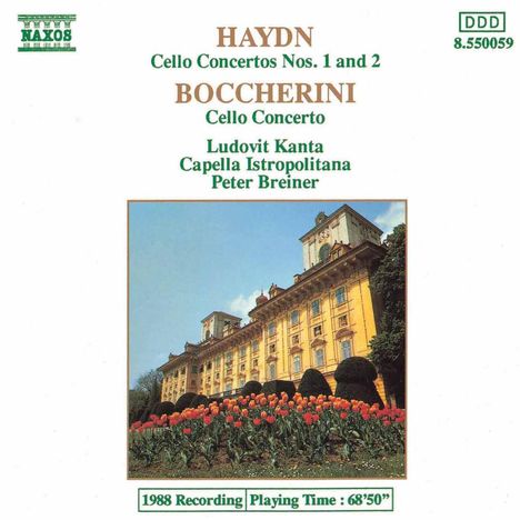 Joseph Haydn (1732-1809): Cellokonzerte Nr.1 & 2, CD