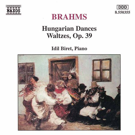 Johannes Brahms (1833-1897): Walzer op.39 Nr.1-16, CD