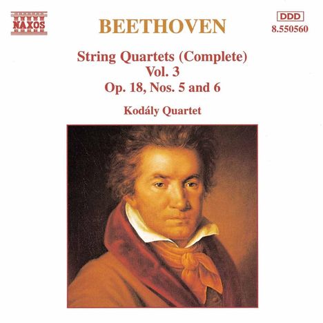 Ludwig van Beethoven (1770-1827): Streichquartette Nr.5 &amp; 6, CD