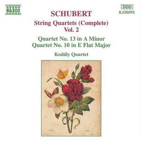 Franz Schubert (1797-1828): Streichquartette Nr.10 &amp; 13, CD