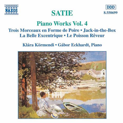 Erik Satie (1866-1925): Klavierwerke Vol.4, CD