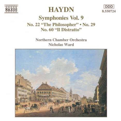 Joseph Haydn (1732-1809): Symphonien Nr.22,29,60, CD