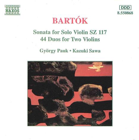 Bela Bartok (1881-1945): 44 Duos für 2 Violinen, CD