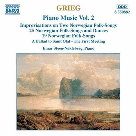 Edvard Grieg (1843-1907): Klavierwerke Vol.2, CD