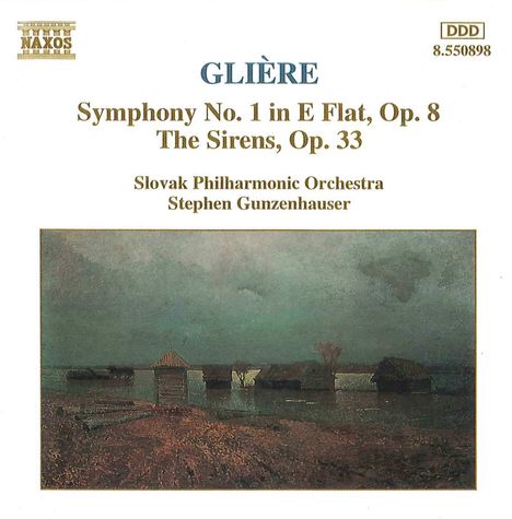 Reinhold Gliere (1875-1956): Symphonie Nr.1, CD