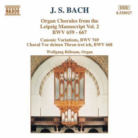 Johann Sebastian Bach (1685-1750): Choräle BWV 659-668, CD