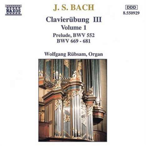 Johann Sebastian Bach (1685-1750): Choräle BWV 669-681, CD
