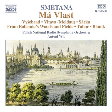 Bedrich Smetana (1824-1884): Mein Vaterland (incl."Die Moldau"), CD