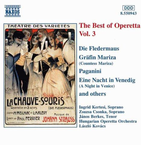 Best of Operetta 3, CD