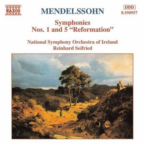 Felix Mendelssohn Bartholdy (1809-1847): Symphonien Nr.1 &amp; 5, CD