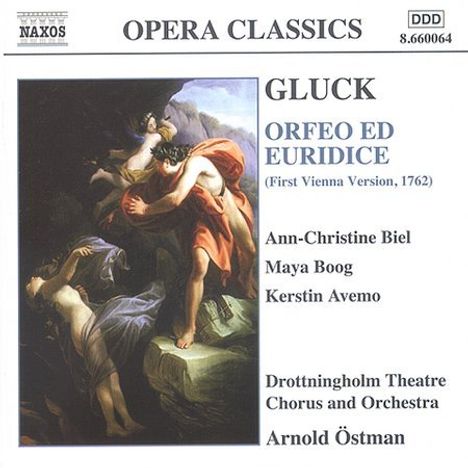 Christoph Willibald Gluck (1714-1787): Orpheus &amp; Eurydike, CD