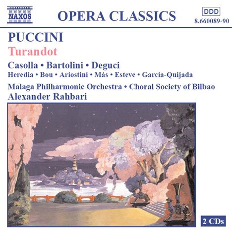 Giacomo Puccini (1858-1924): Turandot, 2 CDs