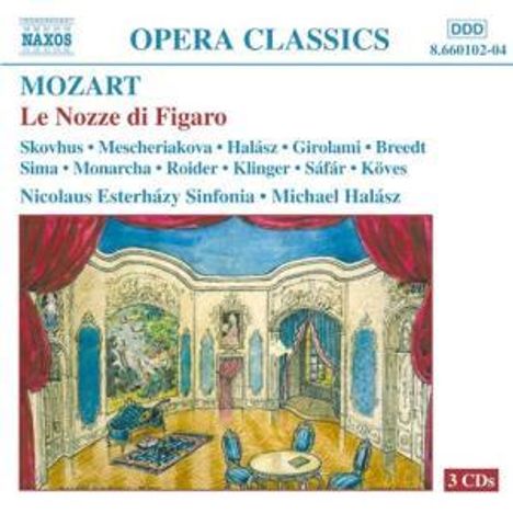 Wolfgang Amadeus Mozart (1756-1791): Die Hochzeit des Figaro, 3 CDs