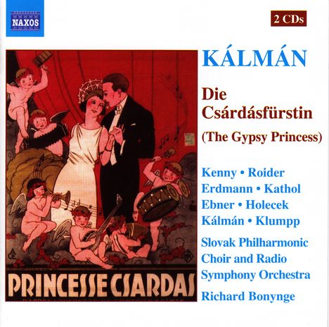 Emmerich Kalman (1882-1953): Die Csardasfürstin, 2 CDs