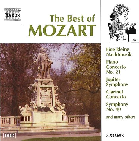 Best of Mozart, CD