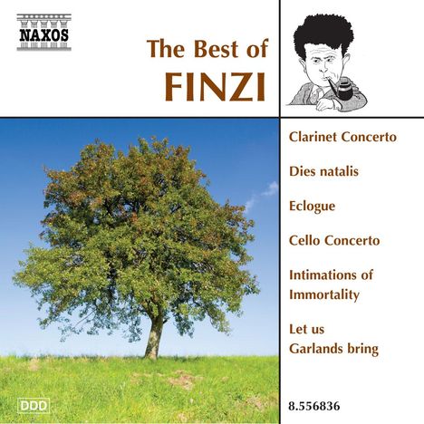 The Best of Finzi (Naxos), CD
