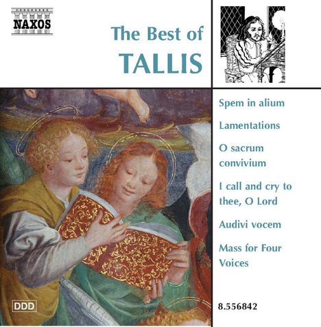 The Best of Tallis (Naxos), CD