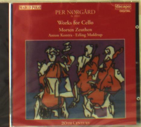 Per Nörgard (geb. 1932): Musik für Cello, CD