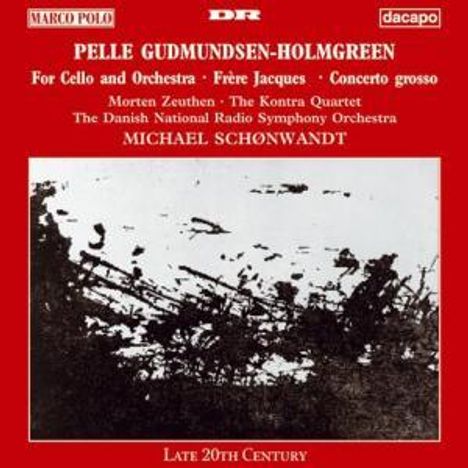 Pelle Gudmundsen-Holmgreen (1932-2016): Cellokonzert "For Cello &amp; Orchestra", CD