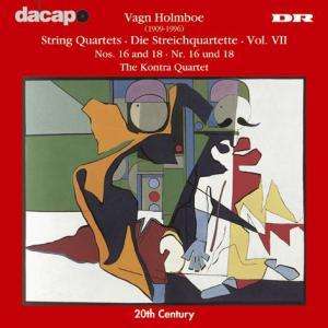 Vagn Holmboe (1909-1996): Streichquartette Nr.16 &amp; 18, CD