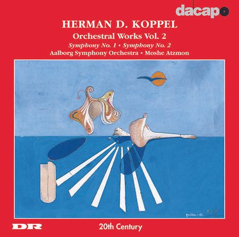 Herman David Koppel (1908-1998): Symphonien Nr.1 &amp; 2, CD