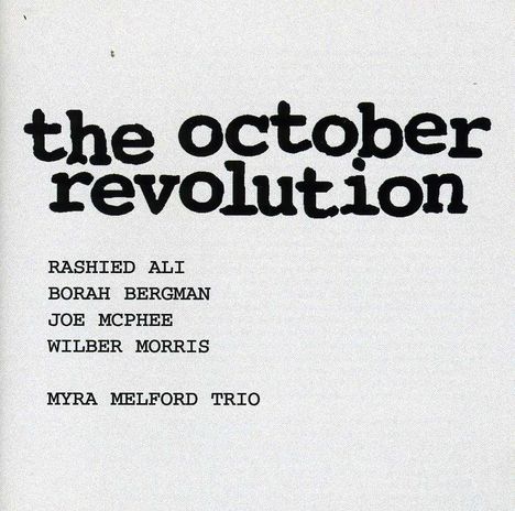 Rashied Ali (1933-2009): The October Revolution - Live, CD