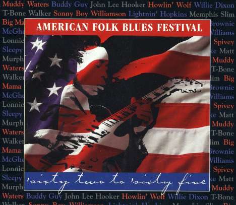 American Folk Blues Festival 1962 - 1965, 5 CDs