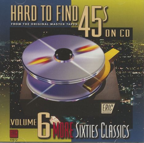 Hard To Find 45s On CD Vol. 6, CD