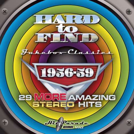 Hard To Find Jukebox Classics 1956 - 1959, CD