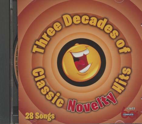 Three Decades Of Classic Novelty Hits, CD