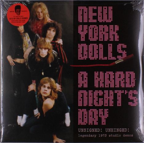 New York Dolls: A Hard Night's Day (remastered) (Violet Vinyl), 2 LPs