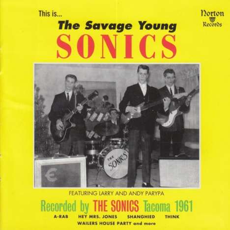 Sonics: The Savage Young Sonics, CD
