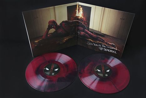 Filmmusik: Deadpool (Limited Edition) (Black/ Red Marbled Vinyl), 2 LPs
